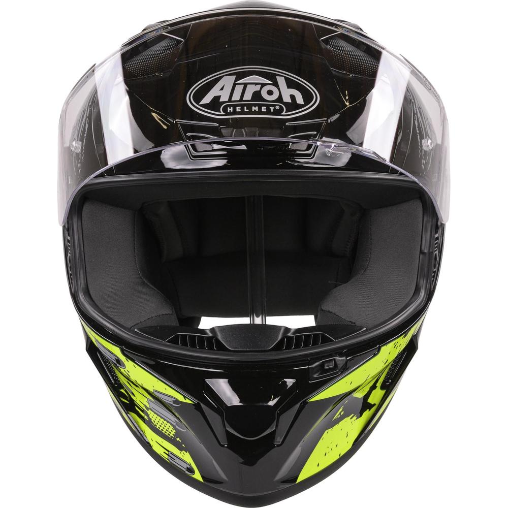 Airoh Valor Full Face Helmet Akuna Gloss Yellow (Image 9) - ThrottleChimp