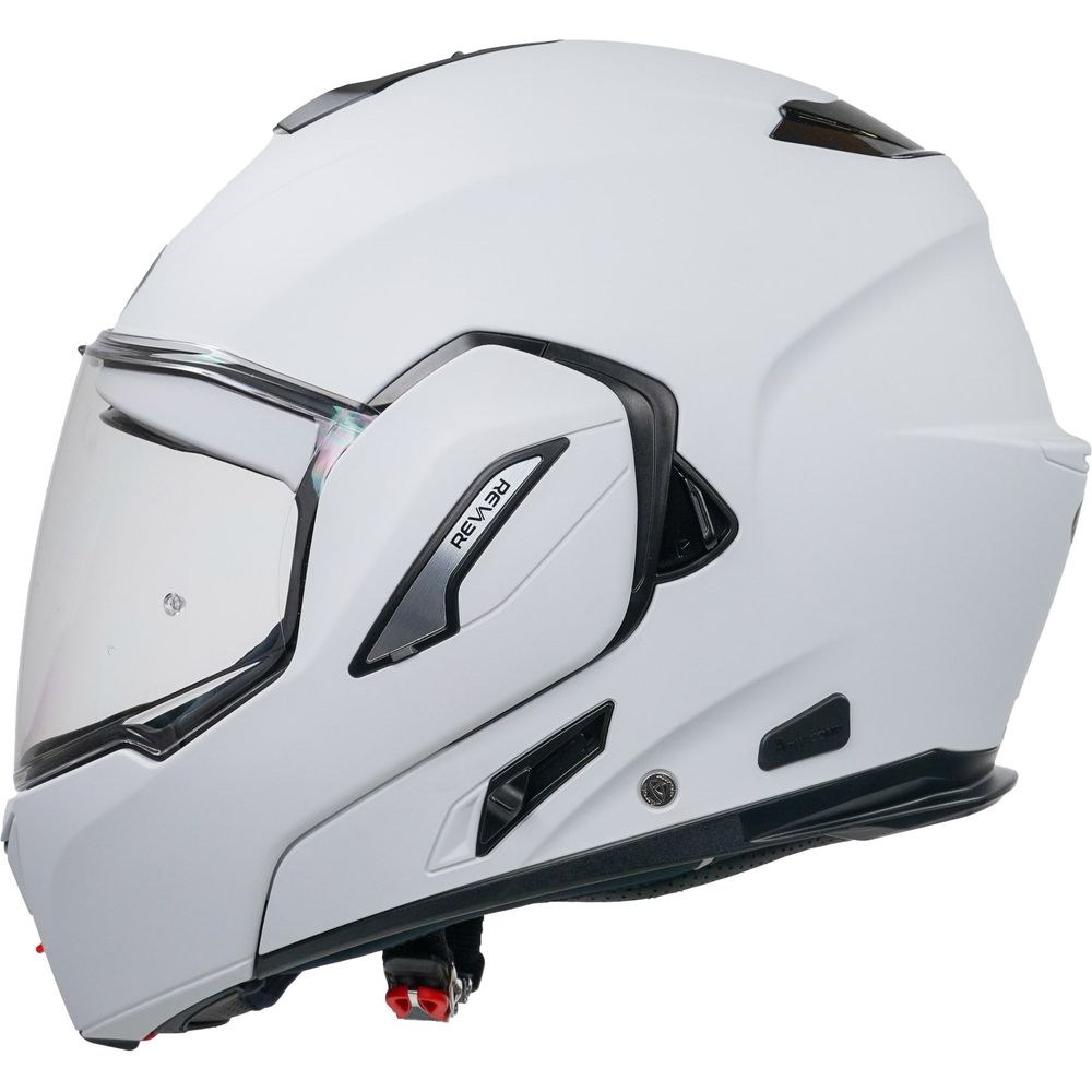Airoh REV19 Flip-Up Helmet Matt Concrete Grey (Image 2) - ThrottleChimp