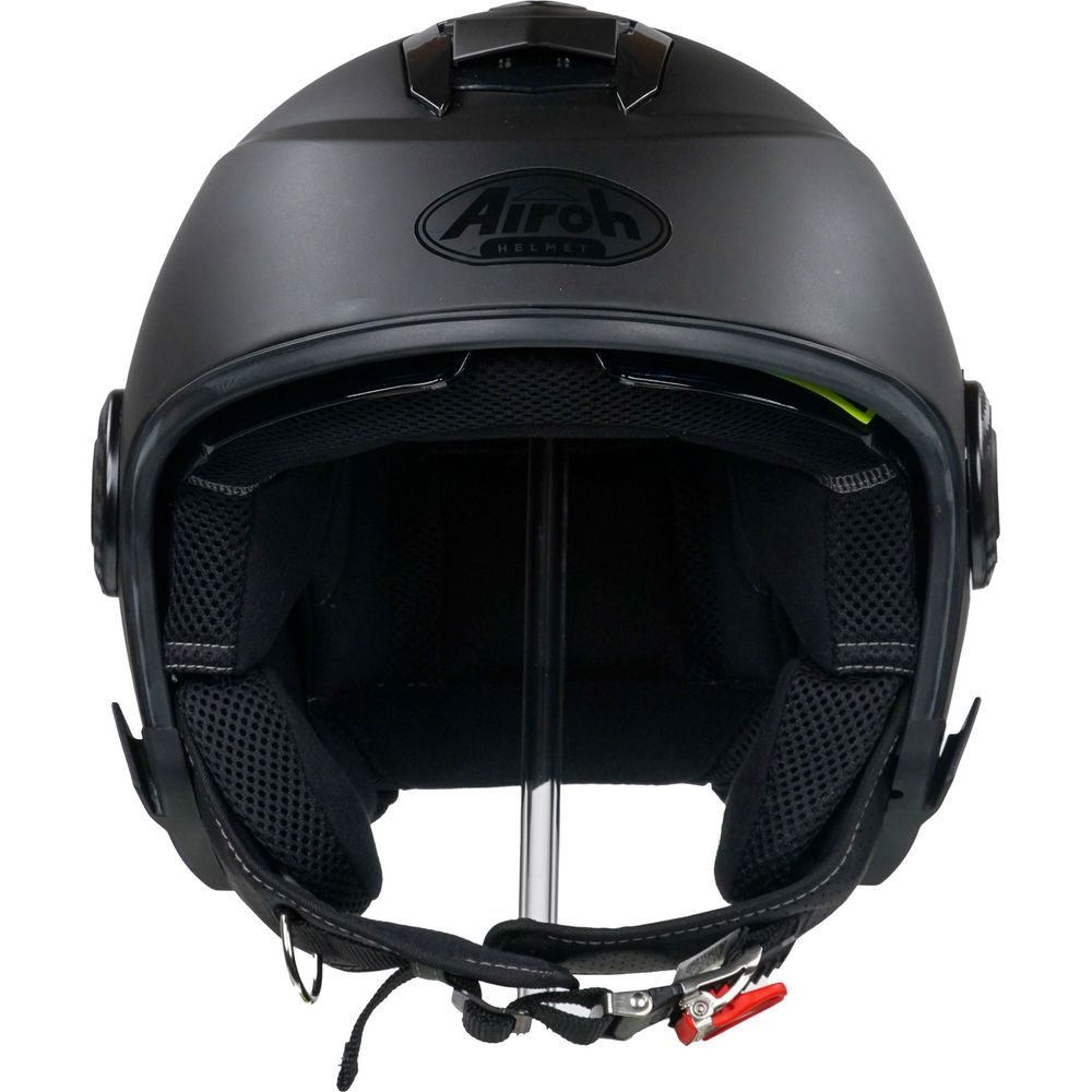 Airoh Helios Jet Open Face Helmet Matt Black (Image 12) - ThrottleChimp