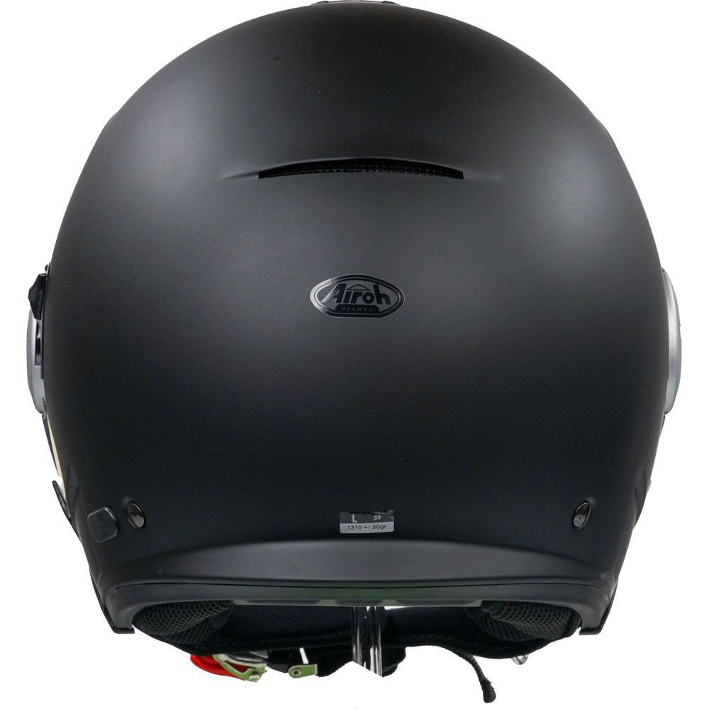 Airoh Helios Jet Open Face Helmet Matt Black (Image 5) - ThrottleChimp