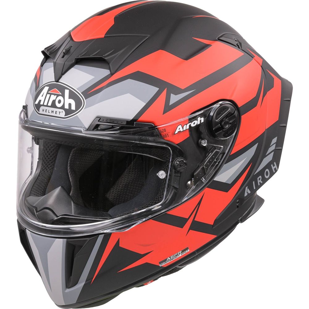 Airoh GP550S Full Face Helmet Wander Matt Red (Image 2) - ThrottleChimp