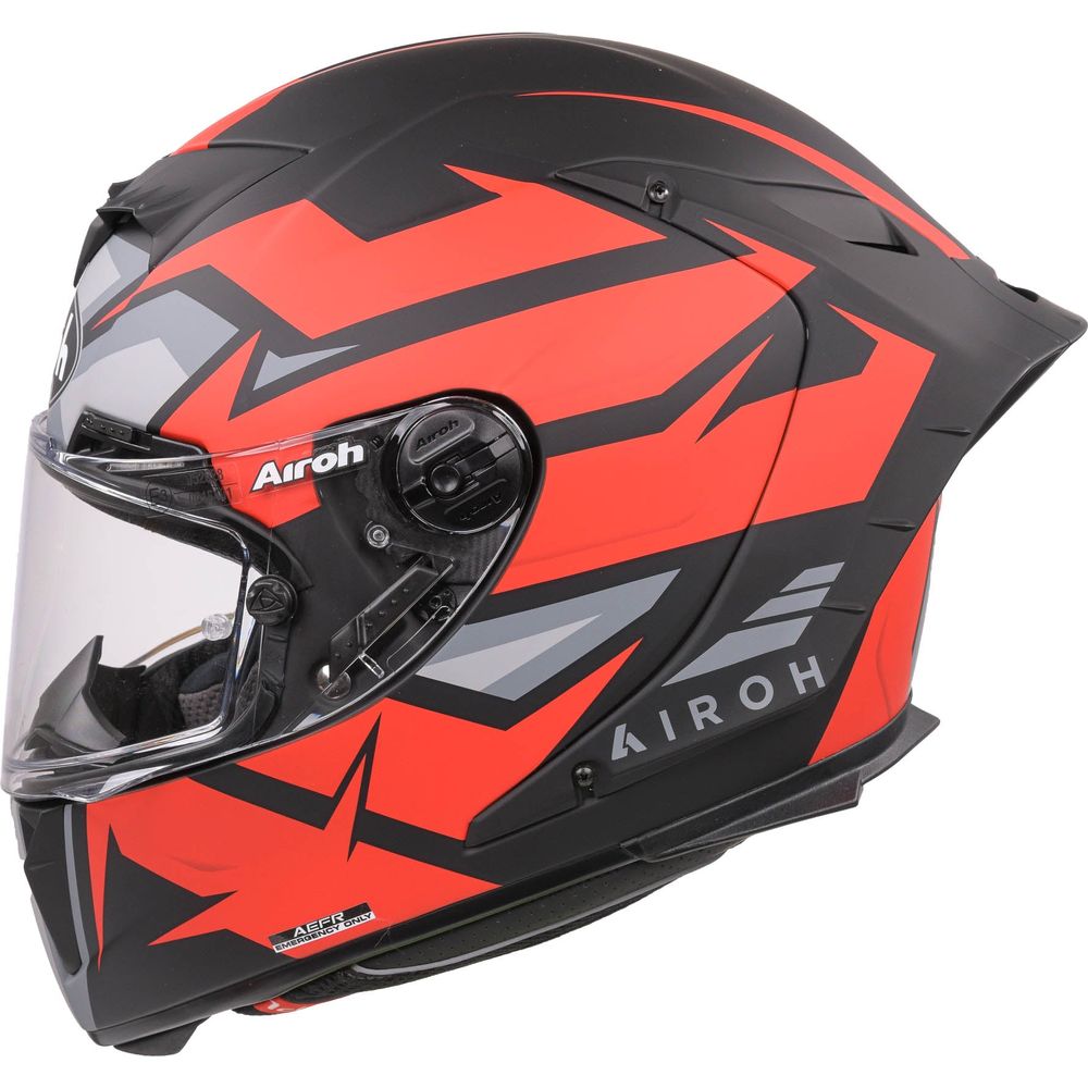 Airoh GP550S Full Face Helmet Wander Matt Red (Image 3) - ThrottleChimp