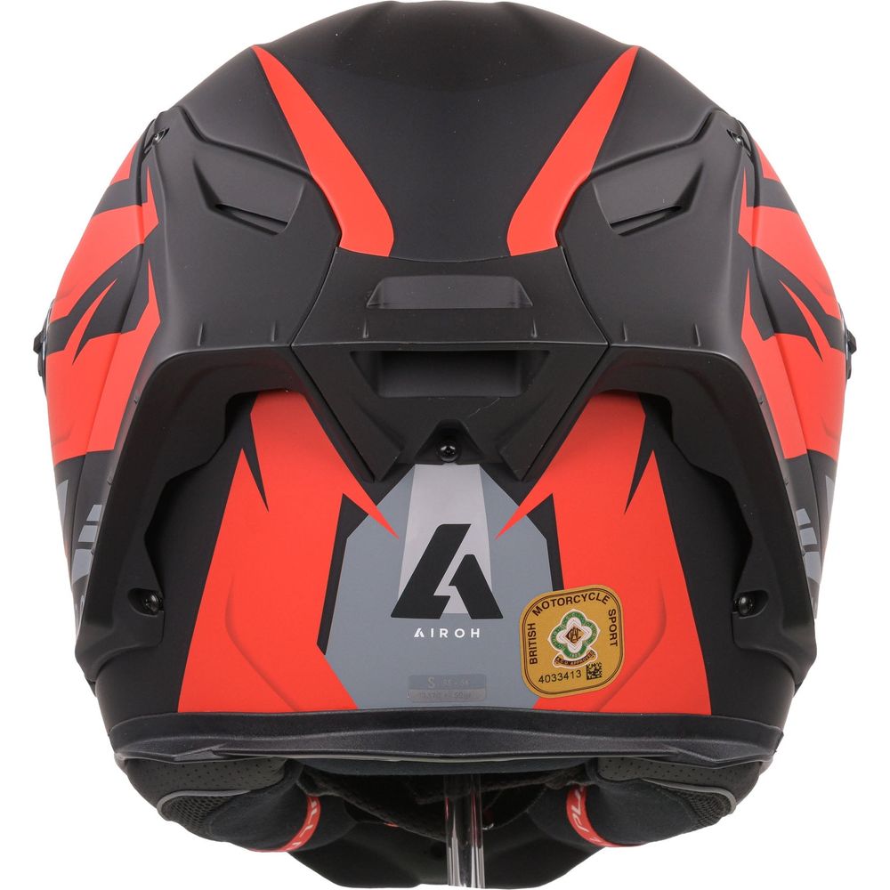 Airoh GP550S Full Face Helmet Wander Matt Red (Image 5) - ThrottleChimp