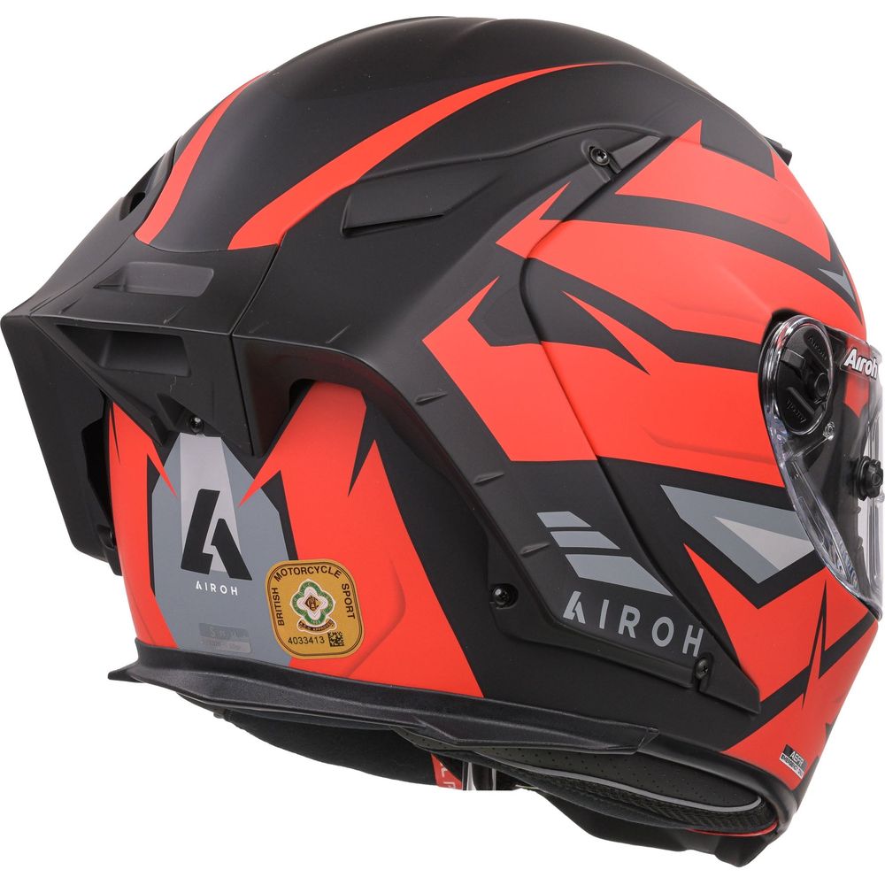 Airoh GP550S Full Face Helmet Wander Matt Red (Image 6) - ThrottleChimp