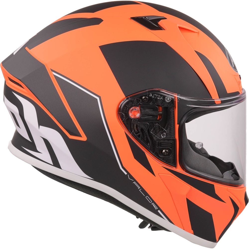 Airoh Valor Full Face Helmet Matt Wings Orange (Image 7) - ThrottleChimp