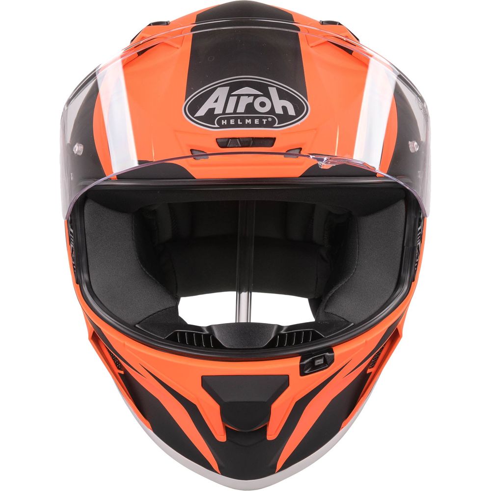 Airoh Valor Full Face Helmet Matt Wings Orange (Image 9) - ThrottleChimp