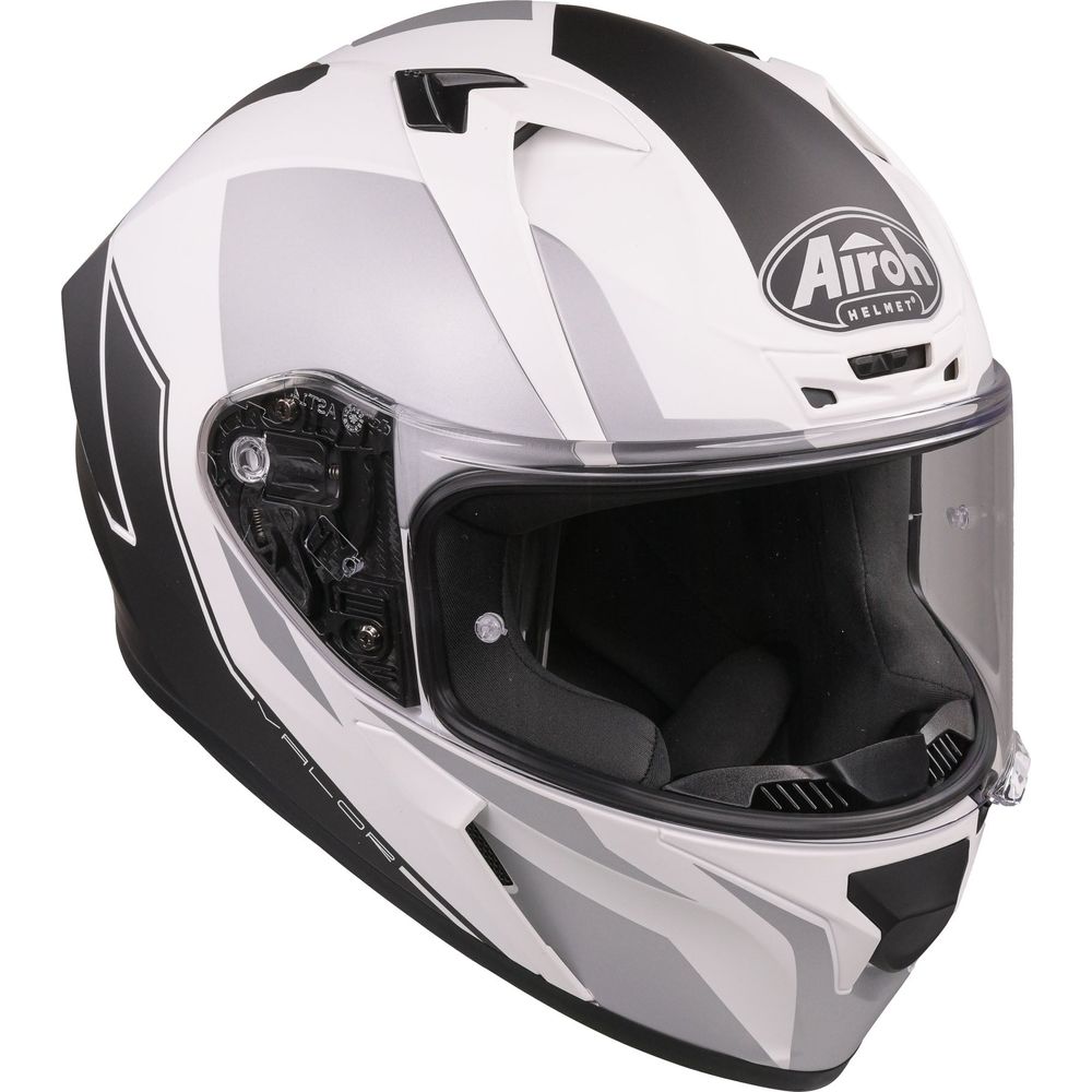 Airoh Valor Full Face Helmet Matt Wings White (Image 8) - ThrottleChimp