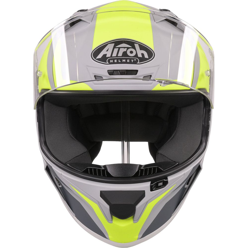 Airoh Valor Full Face Helmet Matt Wings Fluo Yellow (Image 9) - ThrottleChimp