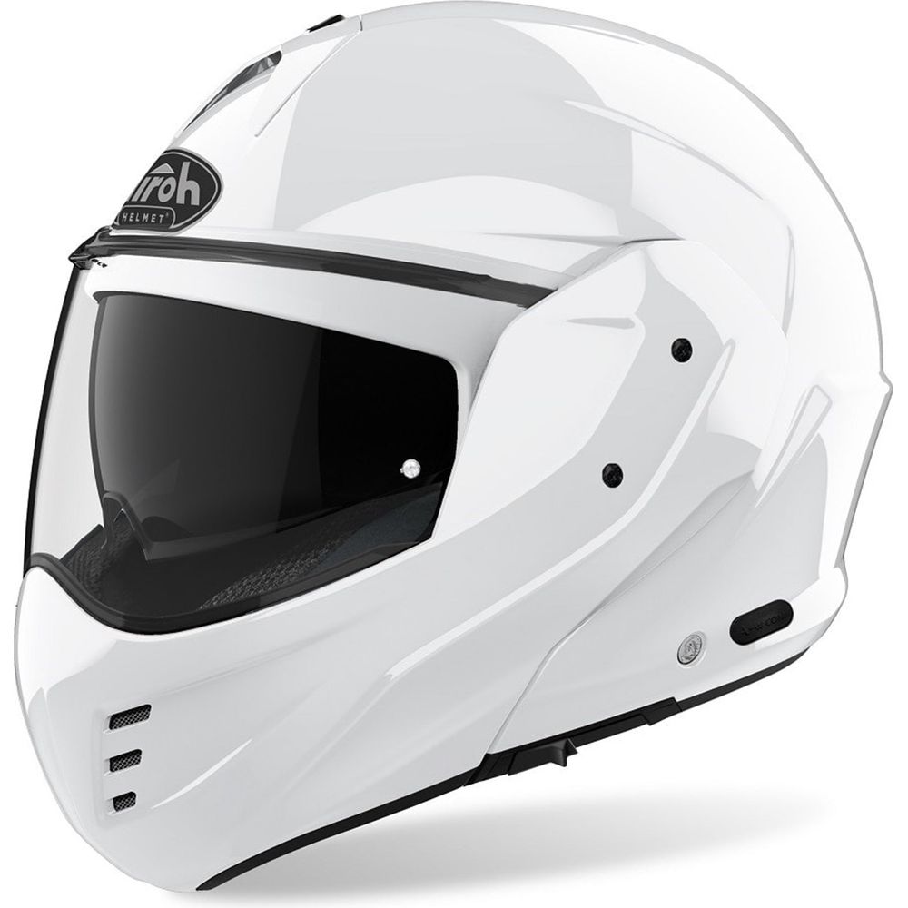 Airoh Mathisse Flip-Up Helmet Gloss White (Image 2) - ThrottleChimp