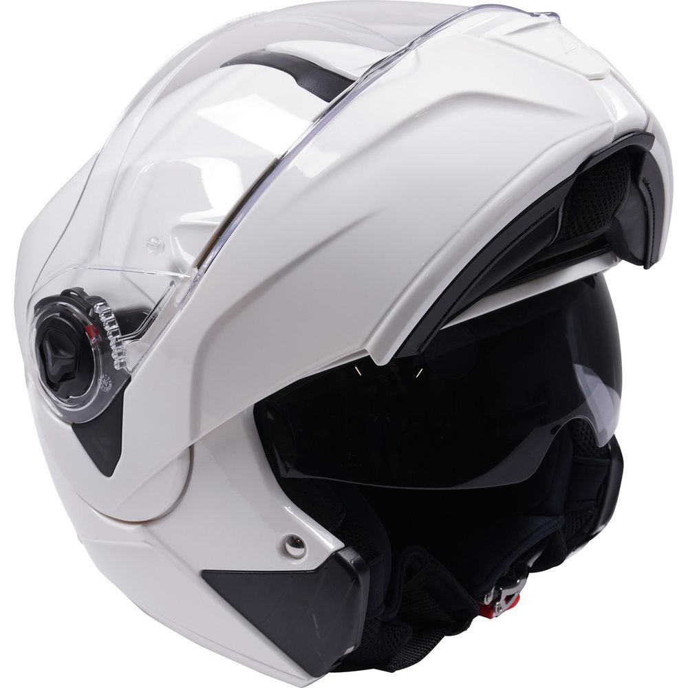 Airoh Specktre Flip-Up Helmet Gloss White (Image 2) - ThrottleChimp