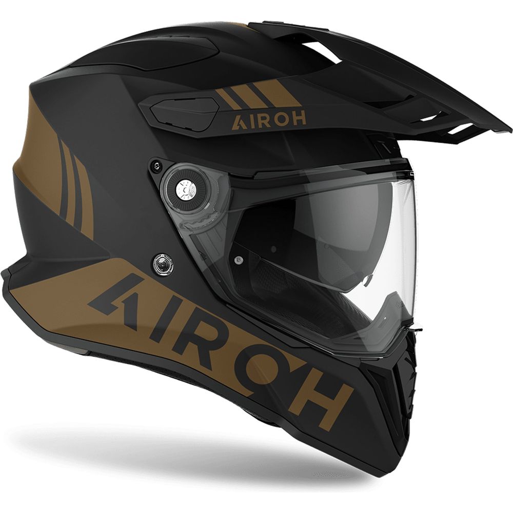 Airoh Commander Adventure Helmet Matt Gold (Image 2) - ThrottleChimp