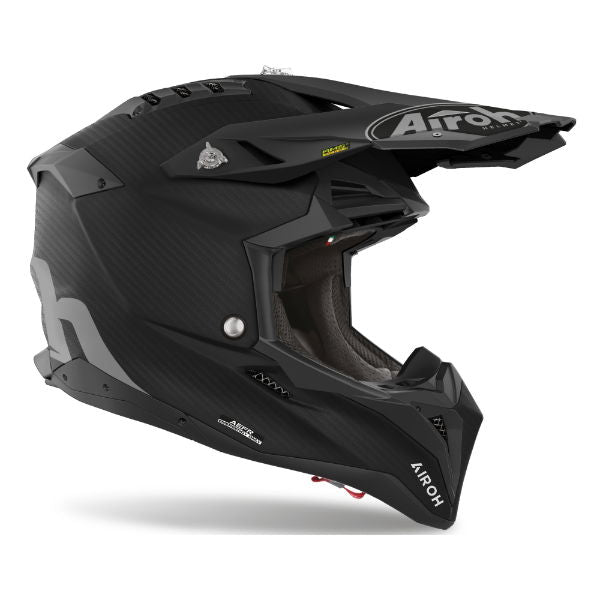 Airoh Aviator 3 MX Helmet Matt Carbon FREE 1 YEAR Returns, FREE UK Delivery | ThrottleChimp