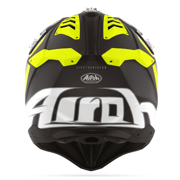 Airoh Aviator 3 Glory MX Helmet Matt Yellow FREE 1 YEAR Returns, FREE UK Delivery | ThrottleChimp