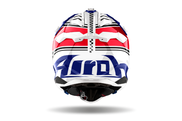 Airoh Aviator 3 Hima MX Helmet Gloss Red FREE 1 YEAR Returns, FREE UK Delivery | ThrottleChimp