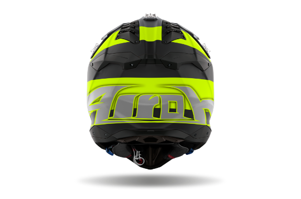 Airoh Aviator 3 Monarch MX Helmet Matt Yellow FREE 1 YEAR Returns, FREE UK Delivery | ThrottleChimp