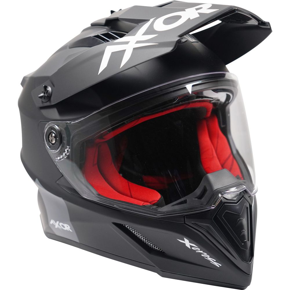 Axor X-Cross Adventure Helmet Matt Black (Image 2) - ThrottleChimp