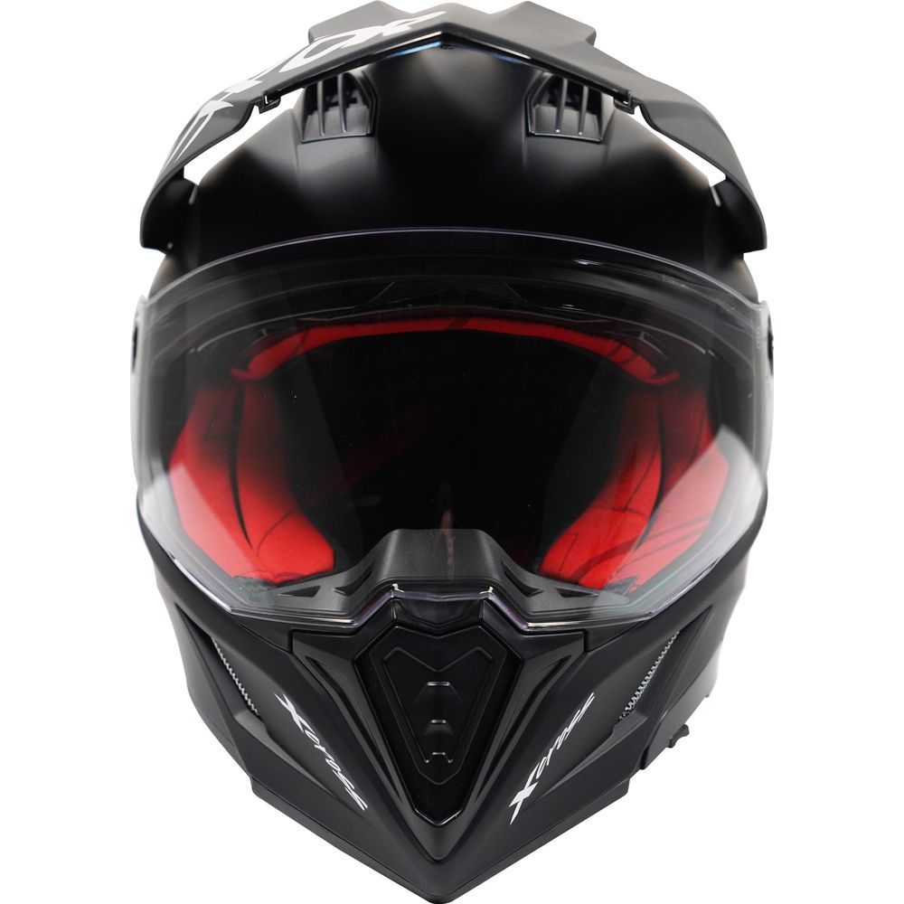 Axor X-Cross Adventure Helmet Matt Black (Image 4) - ThrottleChimp