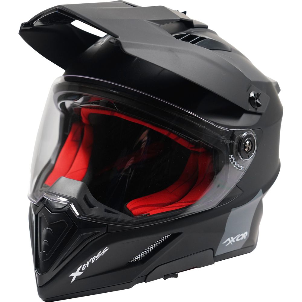 Axor X-Cross Adventure Helmet Matt Black - ThrottleChimp