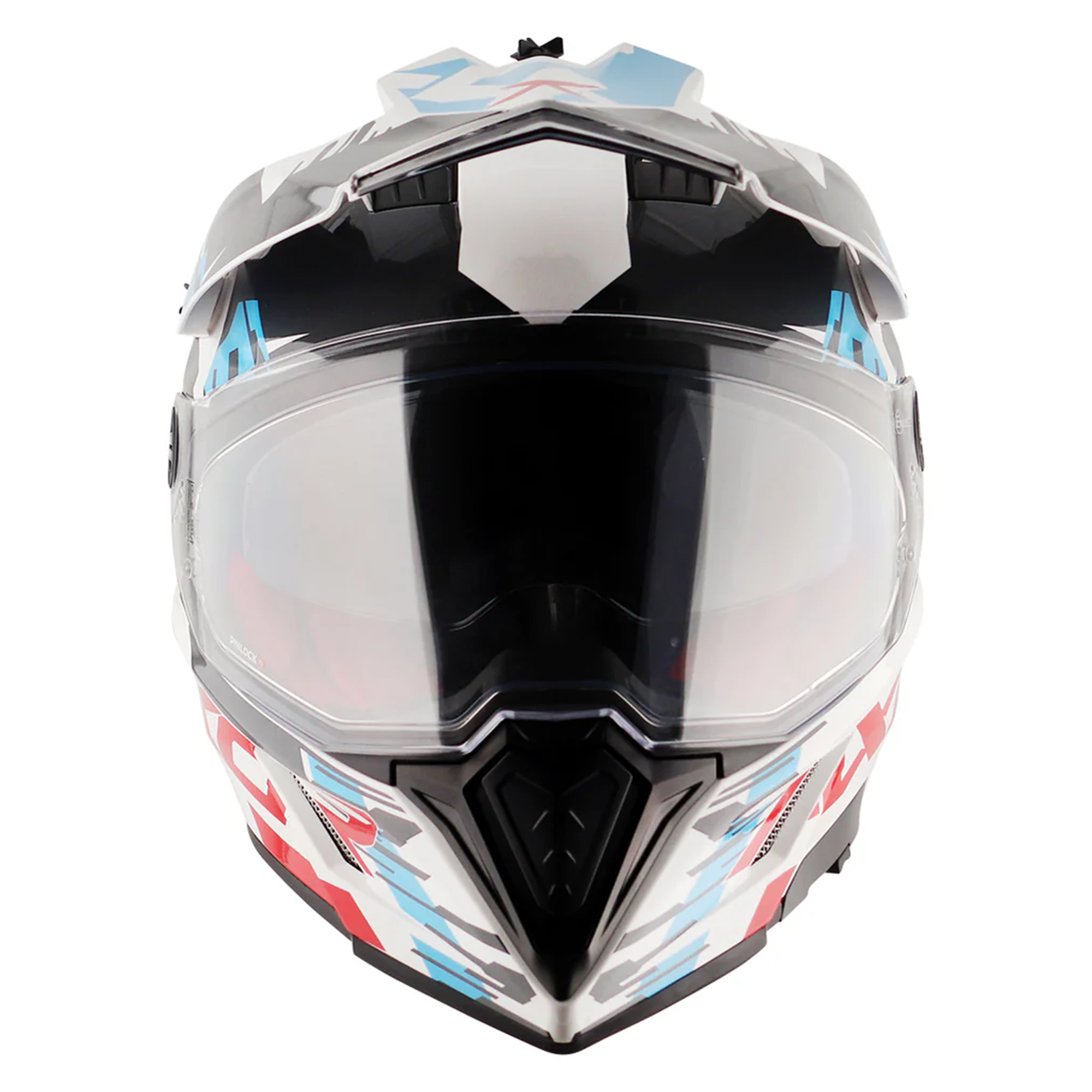 Axor X-Cross Adventure Helmet White / Gloss Red  FREE 1 YEAR Returns, FREE UK Delivery | ThrottleChimp