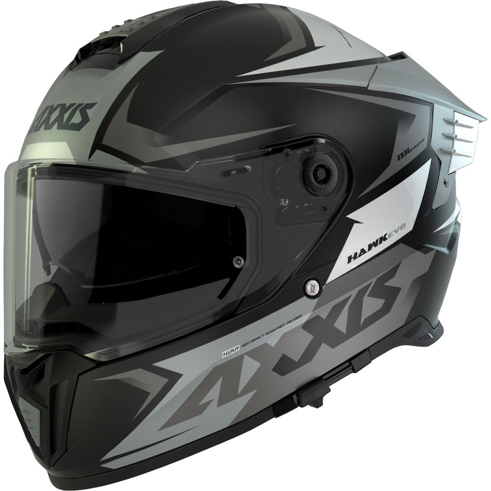 Axxis Hawk Evo SV Ixil A2 Full Face Helmet Matt Titanium - ThrottleChimp