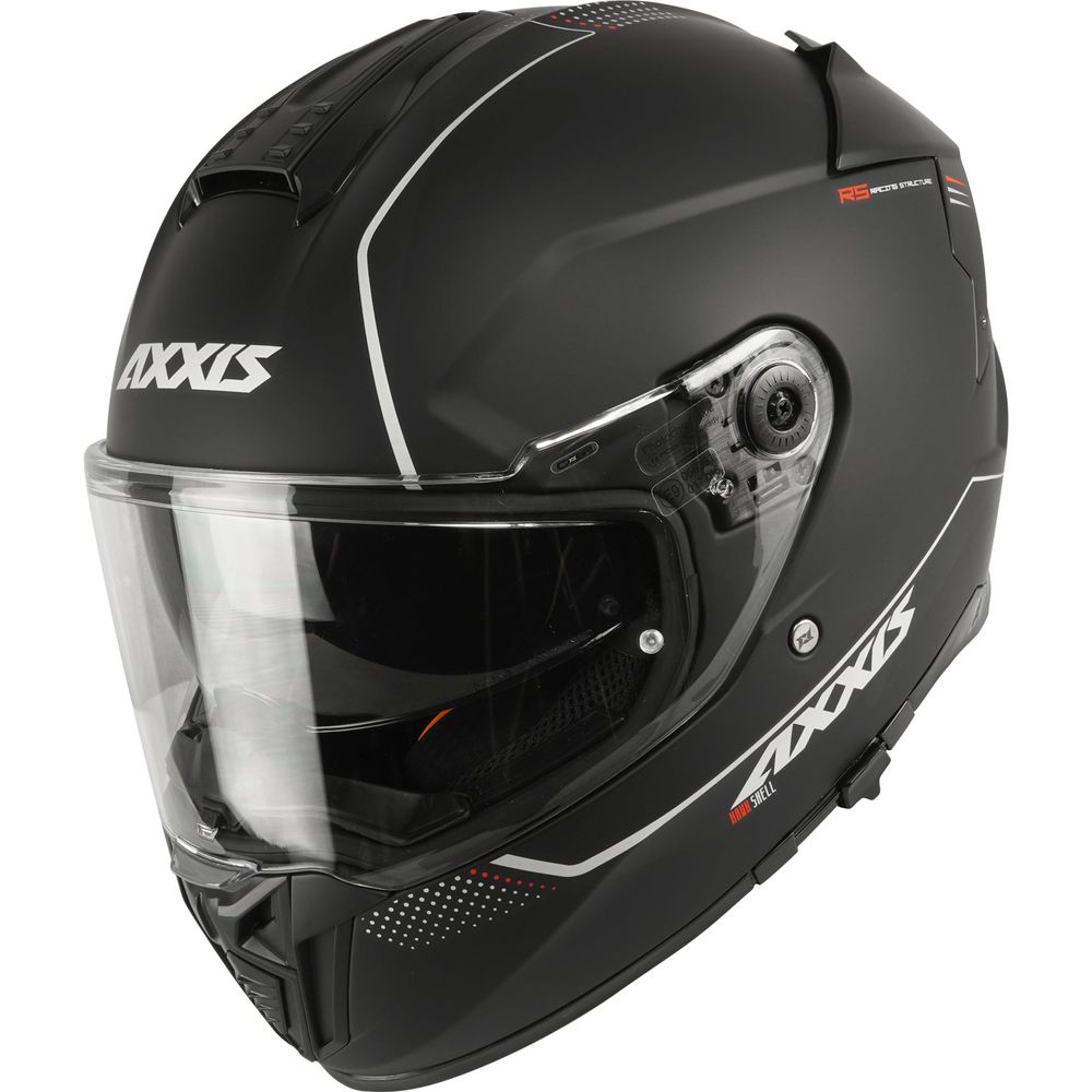 Axxis Hawk Evo SV Solid A1 Full Face Helmet Matt Black FREE 1 YEAR Returns, FREE UK Delivery | ThrottleChimp