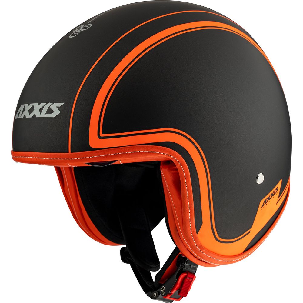 Axxis Hornet SV Royal A4 Open Face Helmet Matt Fluo Orange FREE 1 YEAR Returns, FREE UK Delivery | ThrottleChimp