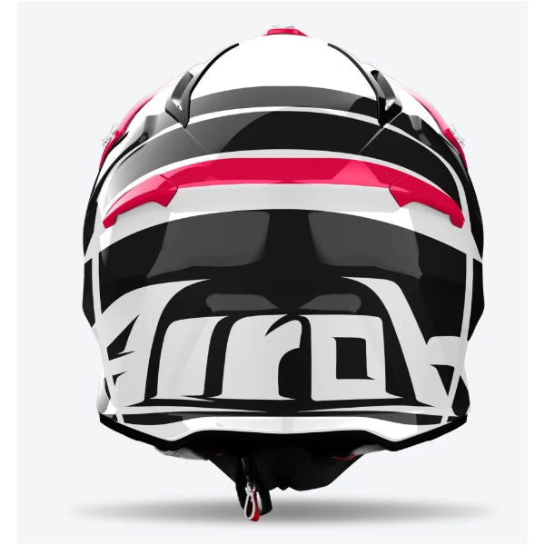 Airoh Aviator Ace 2 Engine MX Helmet Gloss Red FREE 1 YEAR Returns, FREE UK Delivery | ThrottleChimp