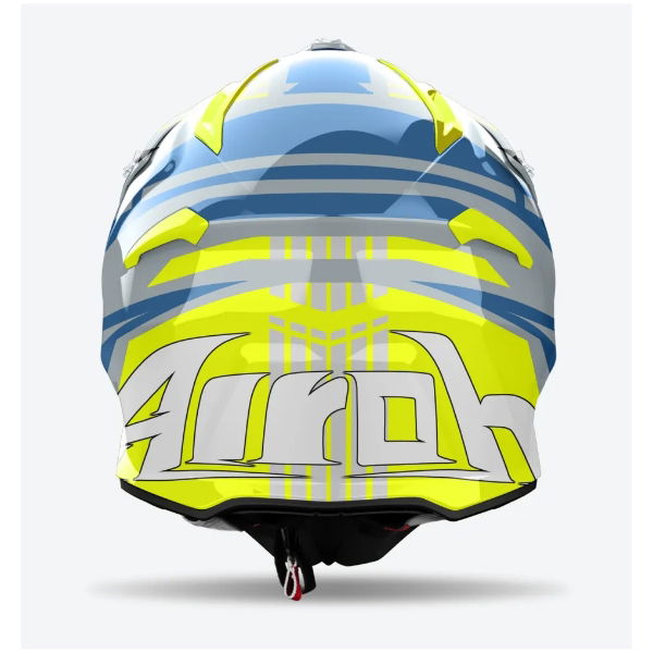 Airoh Aviator Ace 2 Proud MX Helmet Gloss Yellow FREE 1 YEAR Returns, FREE UK Delivery | ThrottleChimp