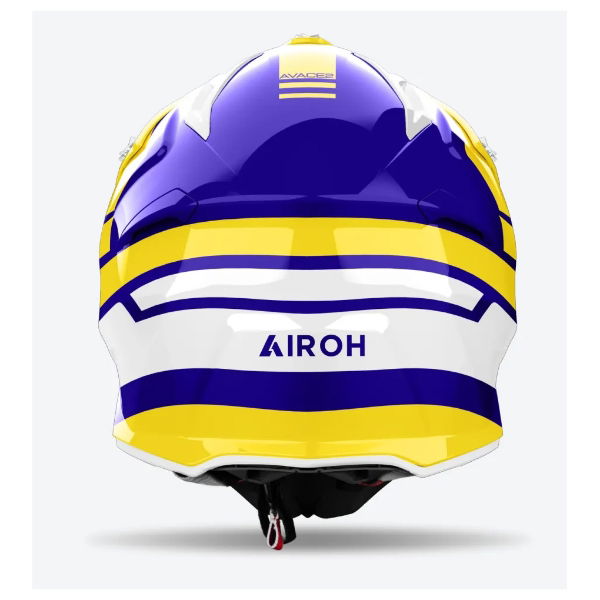 Airoh Aviator Ace 2 Sake MX Helmet Gloss Yellow FREE 1 YEAR Returns, FREE UK Delivery | ThrottleChimp