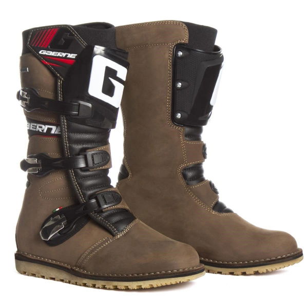 Gaerne All-Terrain Gore-Tex Trials Boots Brown FREE 1 YEAR Returns, FREE UK Delivery | ThrottleChimp