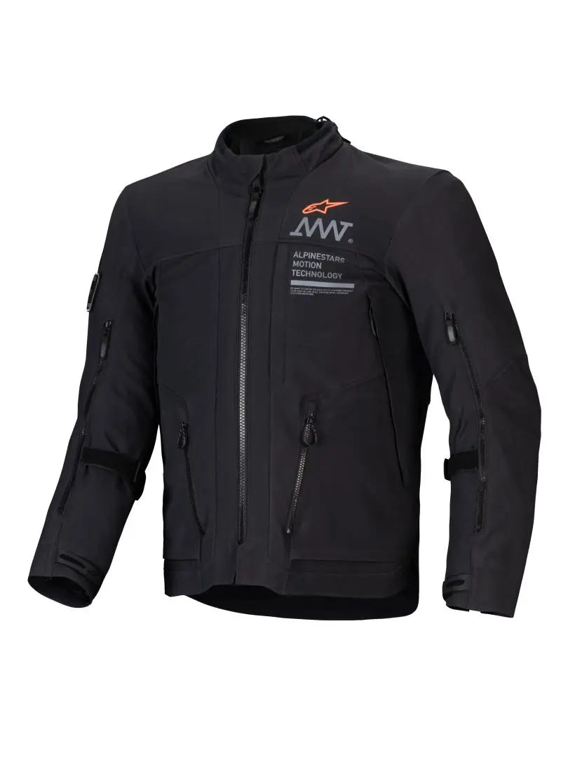 Alpinestars AMT-8 Stretch Drystar XF Textile Jacket Black FREE 1 YEAR Returns, FREE UK Delivery | ThrottleChimp