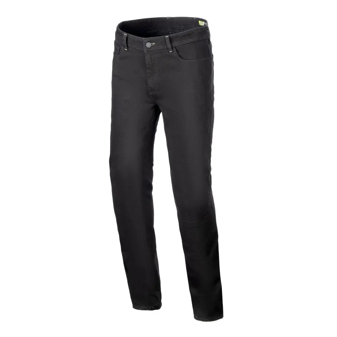 Alpinestars Cult-8 Stretch Denim Jeans Black Rinse FREE 1 YEAR Returns, FREE UK Delivery | ThrottleChimp