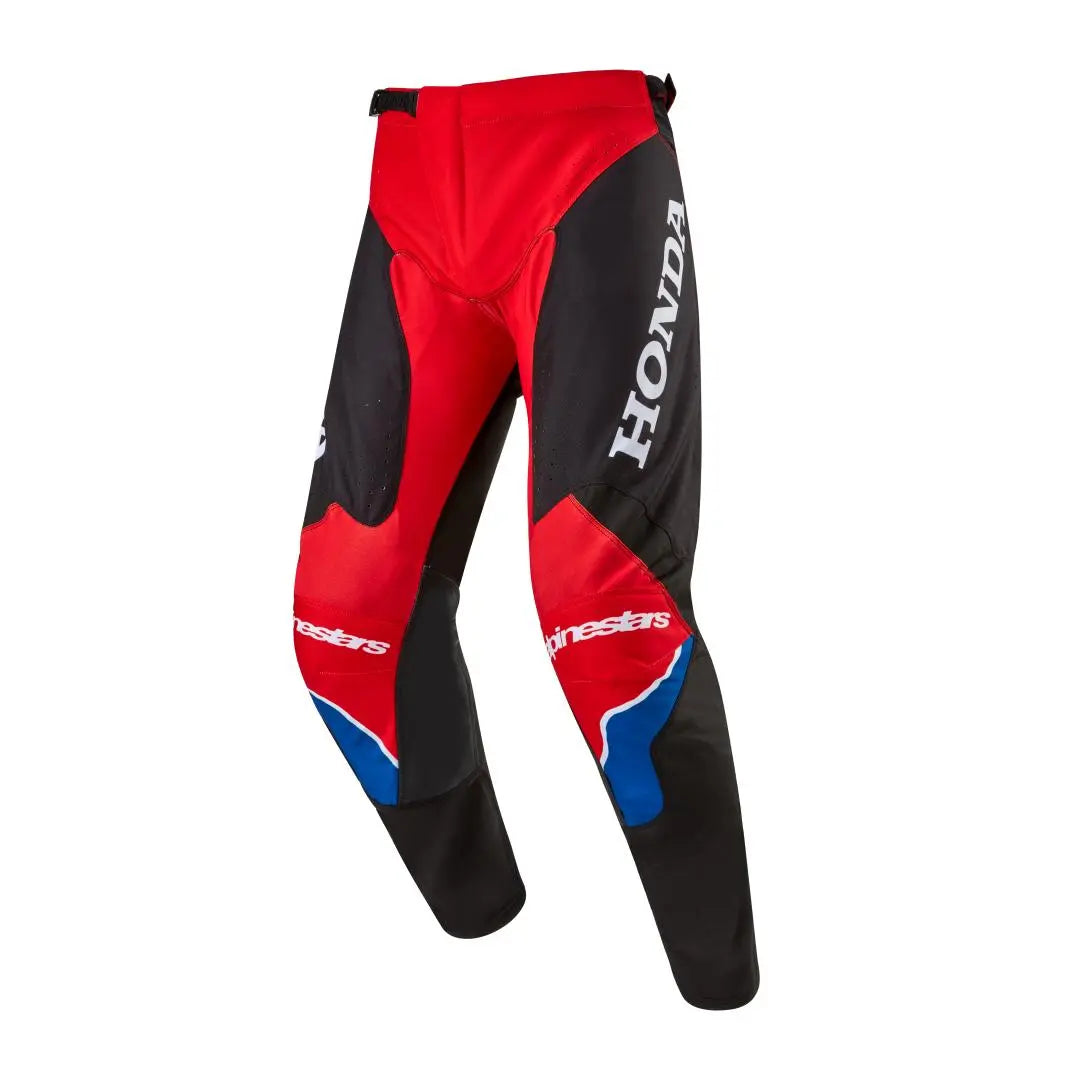 Alpinestars Honda Racer Iconic MX Trouser Bright Red / Black / White FREE 1 YEAR Returns, FREE UK Delivery | ThrottleChimp