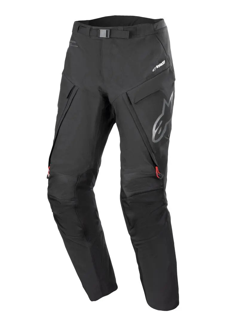 Alpinestars Hyde XT Drystar Textile Trouser Black / Bright Red FREE 1 YEAR Returns, FREE UK Delivery | ThrottleChimp