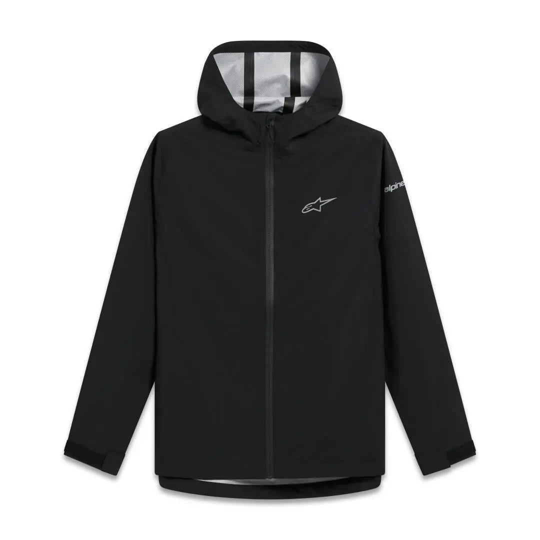 Alpinestars Kascade Rain Jacket Black FREE 1 YEAR Returns, FREE UK Delivery | ThrottleChimp