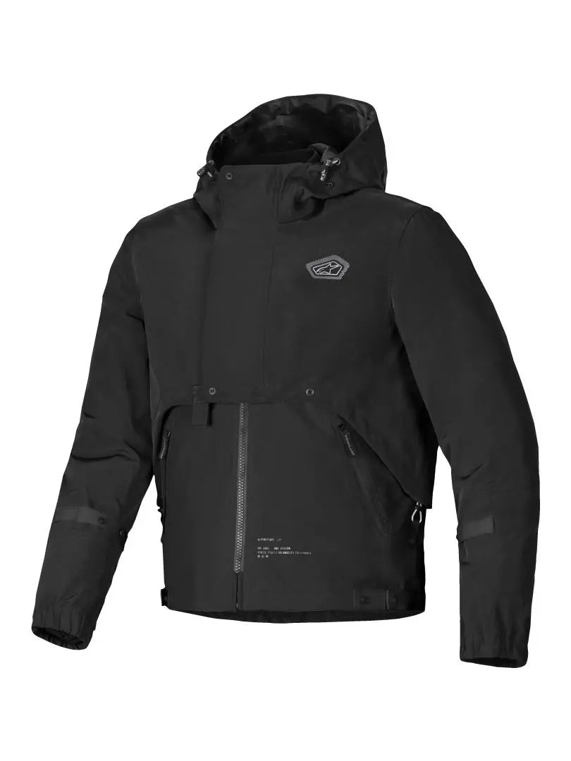 Alpinestars Mootant Waterproof Parka Textile Jacket Black FREE 1 YEAR Returns, FREE UK Delivery | ThrottleChimp