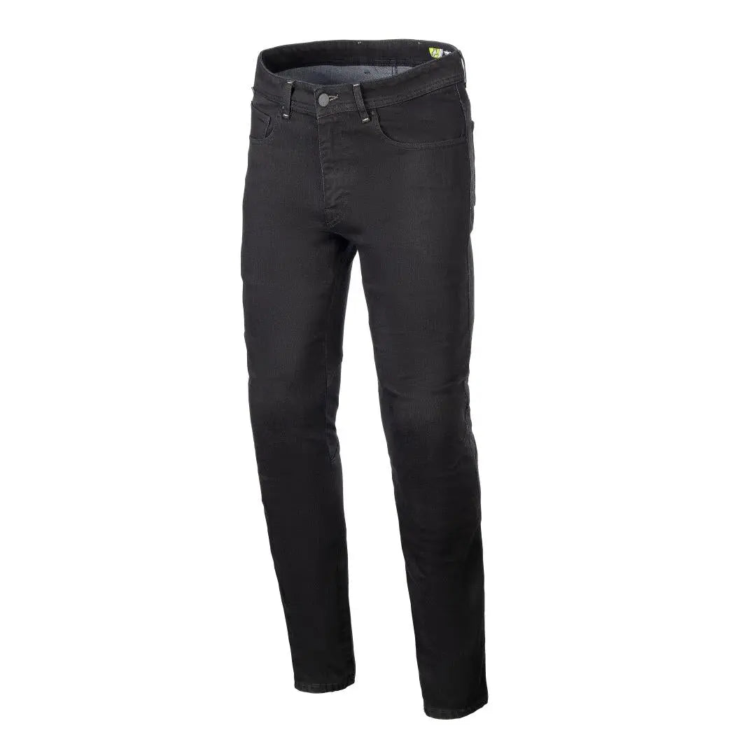 Alpinestars Radium V2 Denim Jeans Black Rinse FREE 1 YEAR Returns, FREE UK Delivery | ThrottleChimp