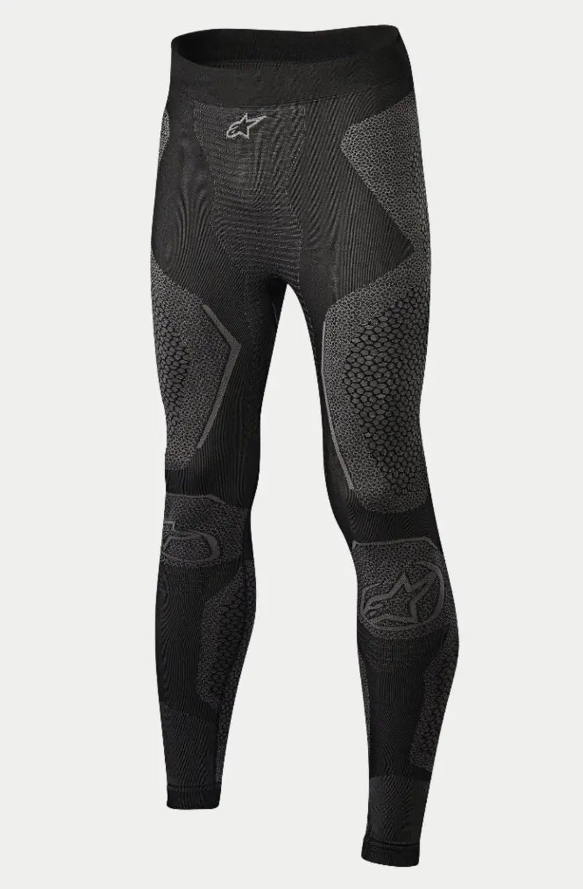 Alpinestars Ride Tech Bottom Winter Base Layer Black / Grey FREE 1 YEAR Returns, FREE UK Delivery | ThrottleChimp