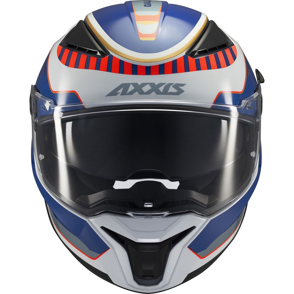 Axxis Panther SV Gale C7 Full Face Helmet Gloss Blue (Image 3) - ThrottleChimp