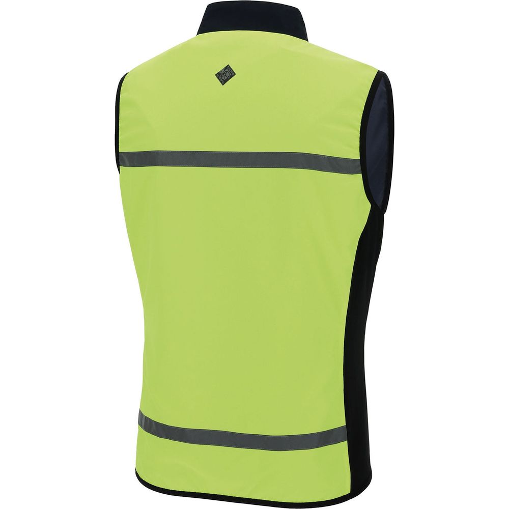 Tucano Urbano Nano Switch Vest Dark Blue / Fluo Yellow (Image 3) - ThrottleChimp