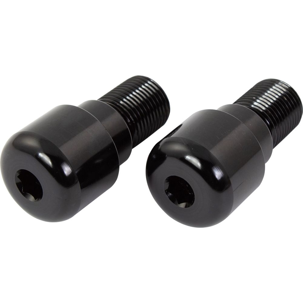 Bike It Yamaha R6 Bar End Weights Black - ThrottleChimp