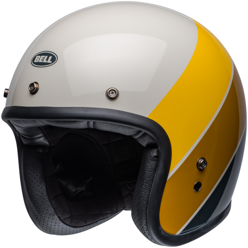 Bell Custom 500 RIF Open Face Helmet Sand / Yellow (Image 5) - ThrottleChimp