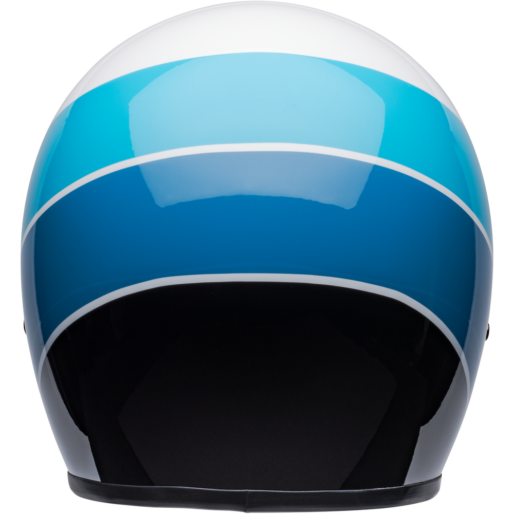 Bell Custom 500 RIF Open Face Helmet White / Blue (Image 8) - ThrottleChimp