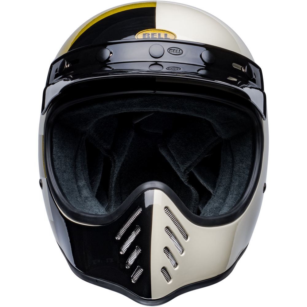 Bell Moto 3 ATWYLD Full Face Helmet White / Black (Image 2) - ThrottleChimp