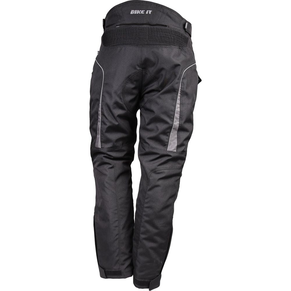 Bike It Burhou Motorcycle Trouser Black (Image 3) - ThrottleChimp