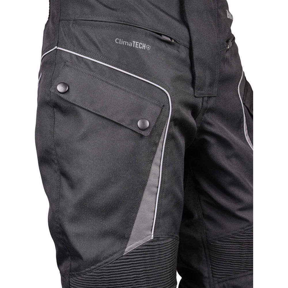 Bike It Burhou Motorcycle Trouser Black (Image 4) - ThrottleChimp