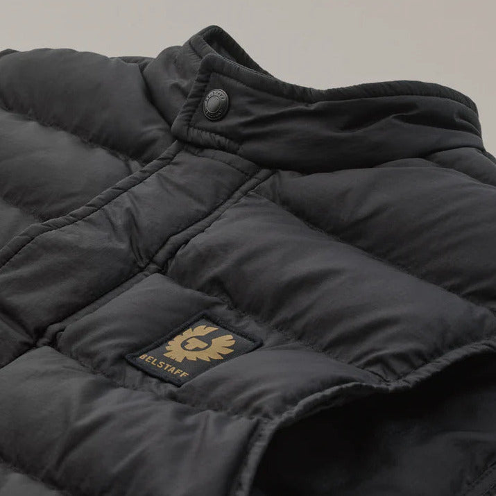 Belstaff Climate Mid Layer Vest Black (Image 6) - ThrottleChimp