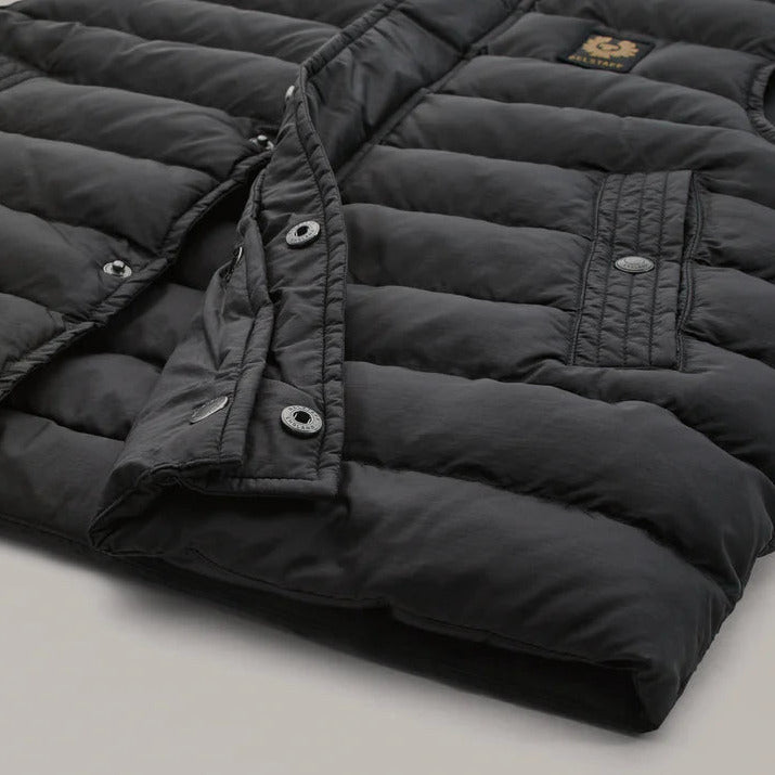 Belstaff Climate Mid Layer Vest Black (Image 5) - ThrottleChimp