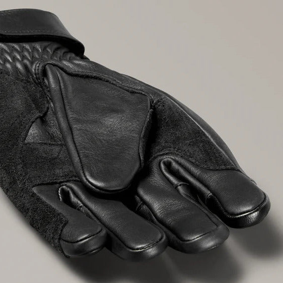 Belstaff Clinch Leather Gloves Black (Image 4) - ThrottleChimp