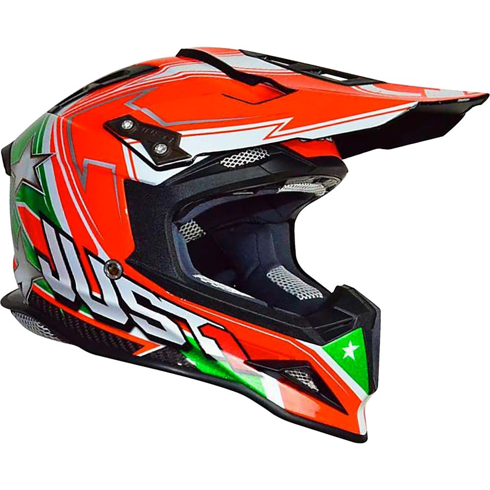 Just1 J12 Carbon MX Helmet Aster Italy - ThrottleChimp